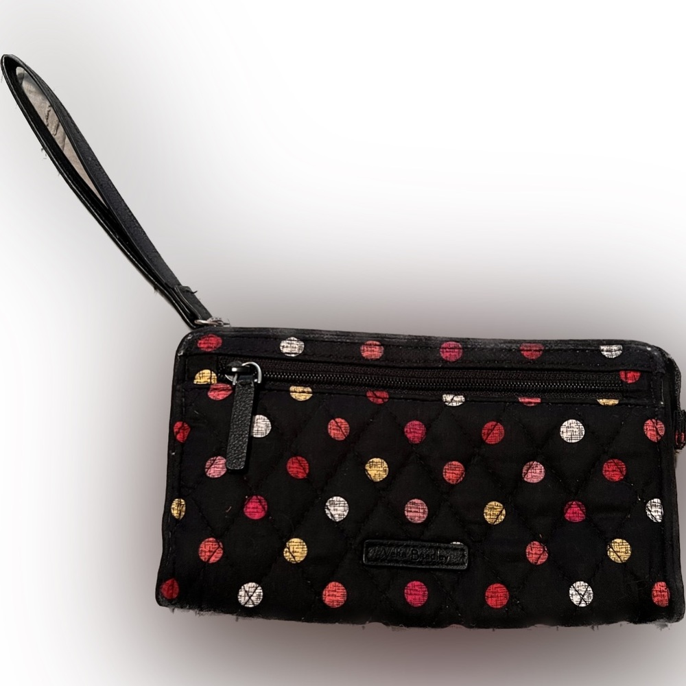 Vera Bradley zip wallet wristlet